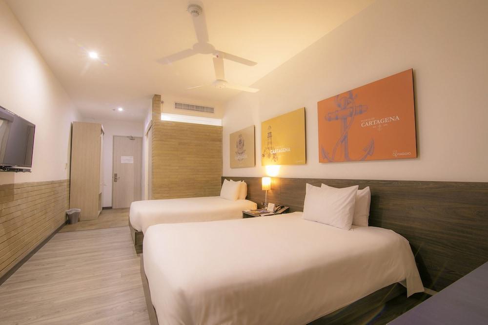 Pop Art Hotel Clc Mamonal Cartagena Bagian luar foto