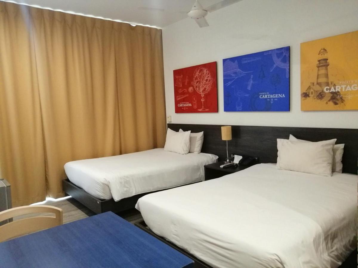 Pop Art Hotel Clc Mamonal Cartagena Bagian luar foto